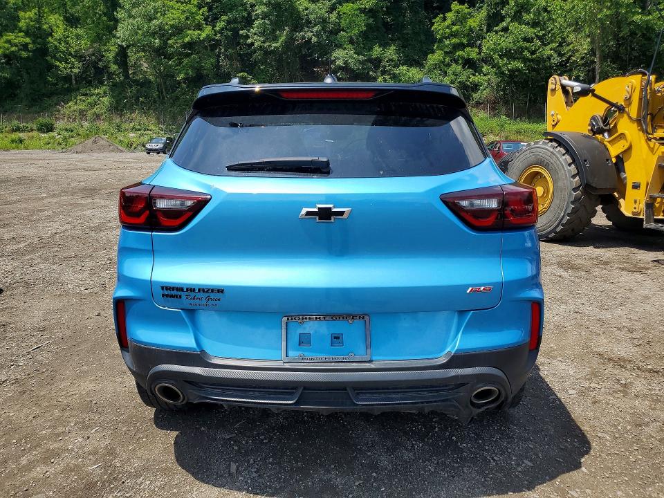 2025 Chevrolet Trailblazer VIN KL79MUSL1SB092086 COPART salvage auction — FRONT END, Ny - Mv-907A Salvage Certificate, sold $6,200 on 2026-07-23 (photo 6)