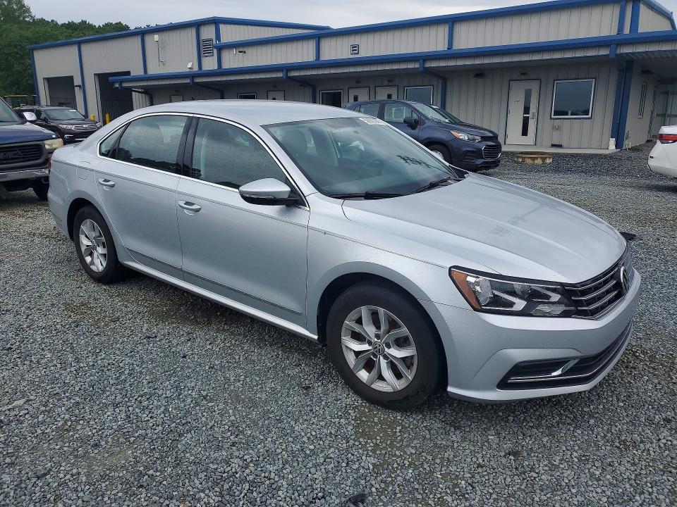 2017 Volkswagen VIN 1VWAT7A34HC058567 COPART salvage auction — REAR END, Nc - Salvage Certificate Of Title, sold $575 on 2026-07-02 (photo 4)
