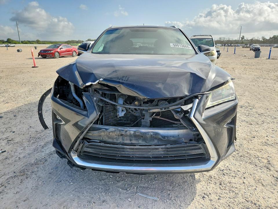 2016 Lexus Rx VIN 2T2ZFMCA3GC001124 COPART salvage auction — FRONT END, Tx - Salvage Vehicle Title, sold $12,200 on 2026-07-30 (photo 5)