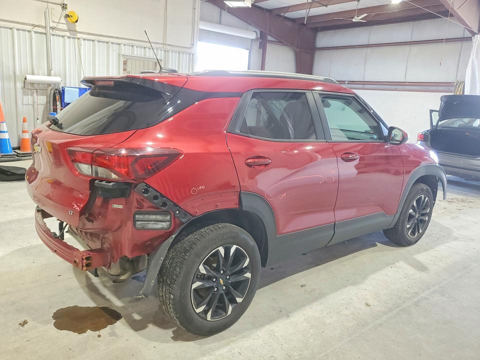 2021 Chevrolet Trailblazer VIN KL79MRSL5MB043408 COPART salvage auction — FRONT END, Ny - Mv-907A Salvage Certificate, sold $1,600 on 2026-07-20 (photo 3)