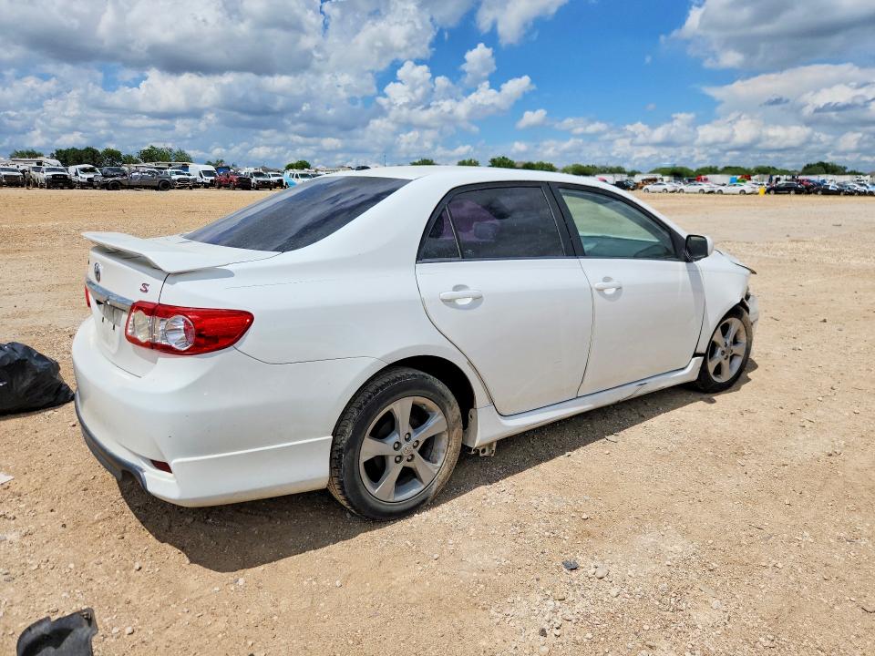 2012 Toyota Corolla VIN 5YFBU4EE8CP010875 COPART salvage auction — FRONT END, Tx - Salvage Vehicle Title, sold $1,350 on 2026-07-16 (photo 3)