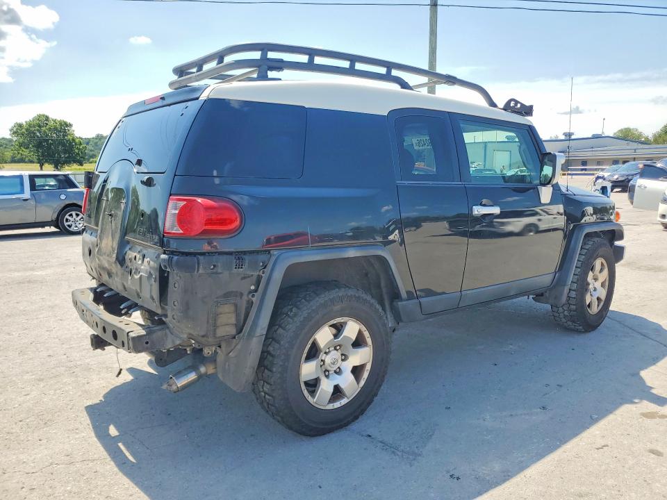 2007 Toyota Fj cruiser VIN JTEZU11F270011673 COPART salvage auction — REAR END, Tn - Salvage Certificate, sold $4,750 on 2026-07-06 (photo 3)