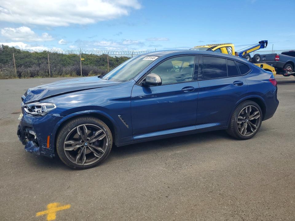 2020 BMW X4 VIN 5UX2V5C01L9C26357 COPART salvage auction — FRONT END, Hi - Certificate Of Salvage, sold $2 on 2026-07-20 (photo 1)