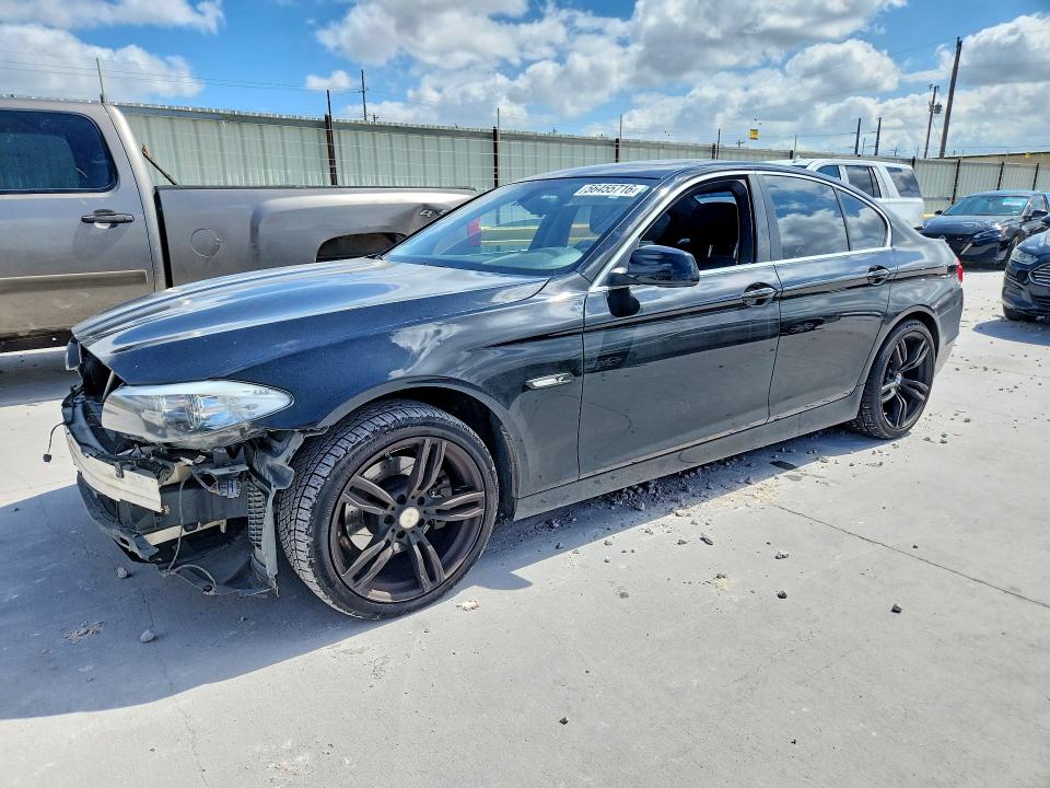 2013 BMW 5er VIN WBAXG5C55DD230563 COPART salvage auction — FRONT END, Tx - Salvage Vehicle Title, sold $1,250 on 2026-07-10 (photo 1)
