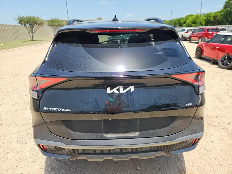 2024 Kia Sportage VIN 5XYK6CDF5RG151981 COPART salvage auction — FRONT END, Tx - Salvage Vehicle Title, sold $6,200 on 2026-07-09 (photo 6)