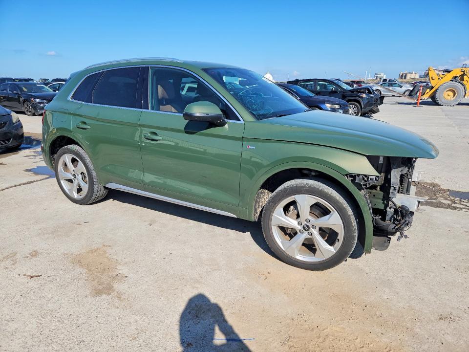 2022 Audi Q5 VIN WA1EAAFY5N2043096 COPART salvage auction — SIDE, La - Cert Of Title-Salvage, sold $7,800 on 2026-07-22 (photo 4)