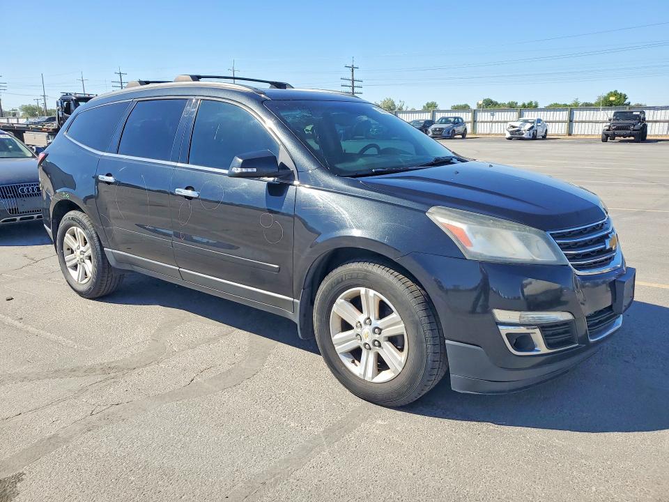 2014 Chevrolet Traverse VIN 1GNKVHKD0EJ352562 COPART salvage auction — FRONT END, Id - Salvage Certificate Of Title, sold $975 on 2026-07-30 (photo 4)