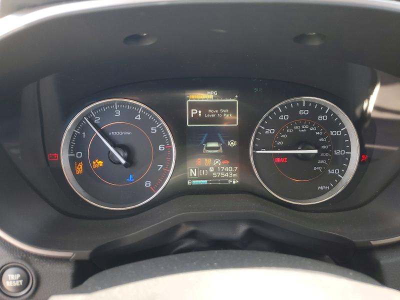 2022 Subaru Xv VIN JF2GTHMC3N8216962 COPART salvage auction — FRONT END, TN - SALVAGE CERTIFICATE, sold $1,300 on 2026-07-27 (photo 9)