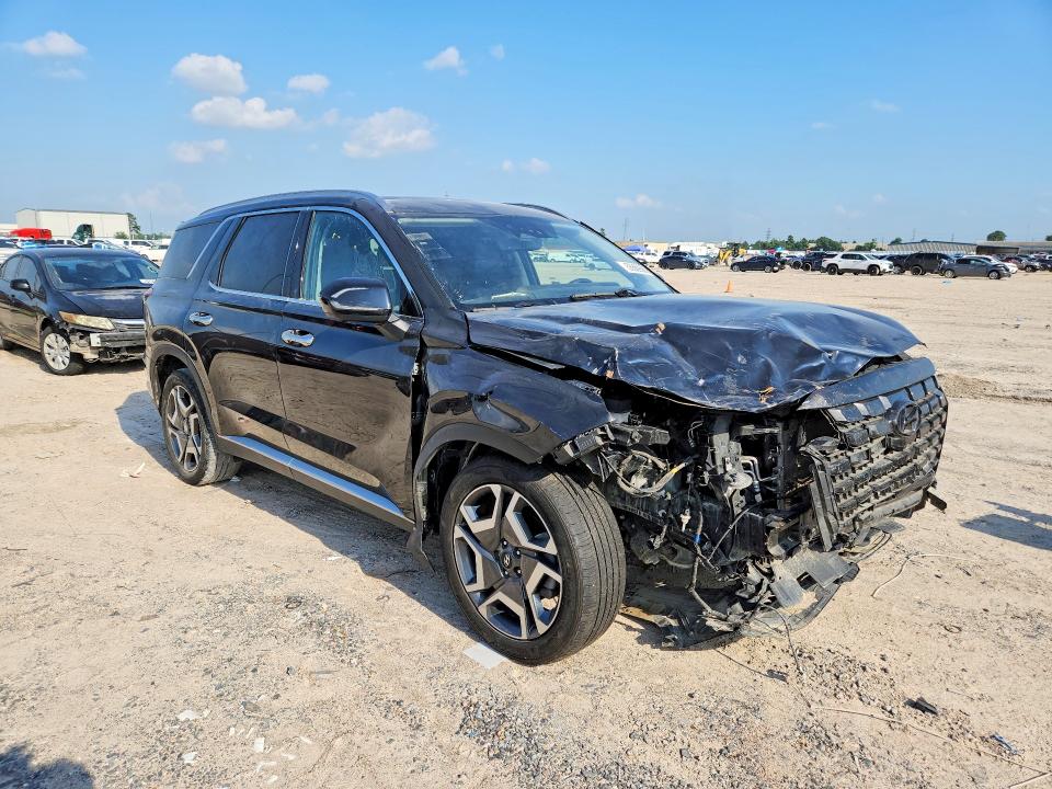 2024 Hyundai Palisade VIN KM8R44GE6RU777532 COPART salvage auction — FRONT END, Tx - Salvage Vehicle Title, sold $12,200 on 2026-07-24 (photo 4)