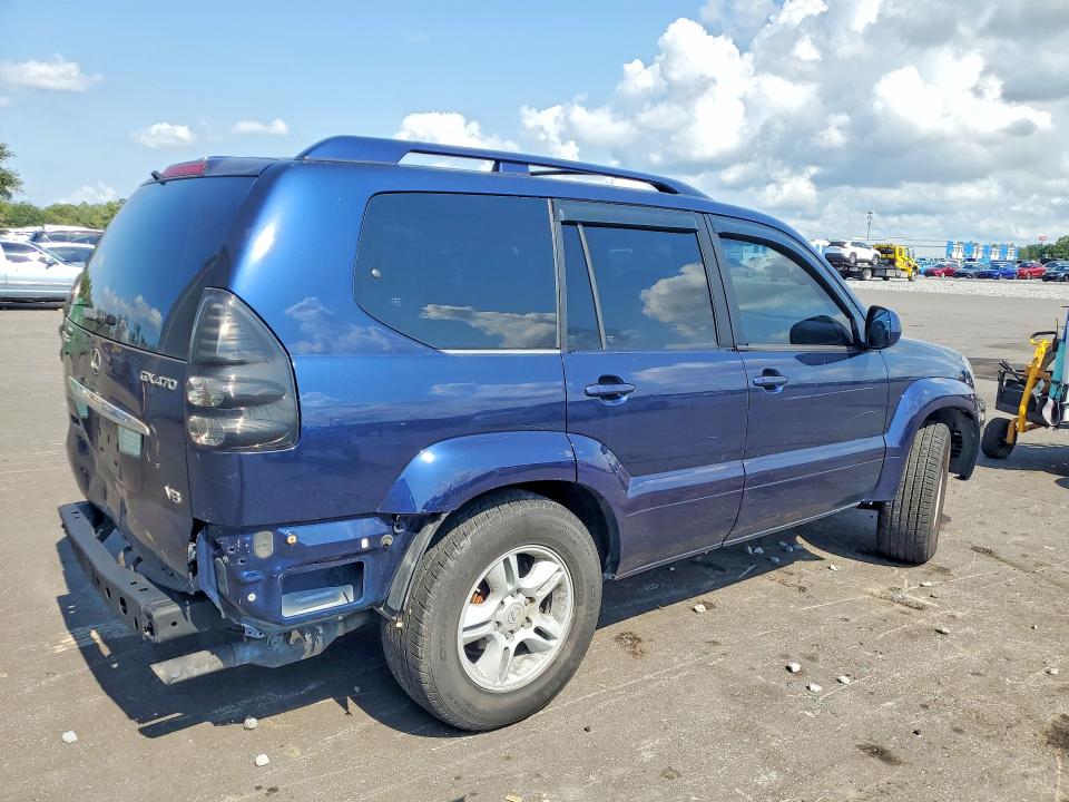 2007 Lexus Gx 470 VIN JTJBT20X270135660 COPART salvage auction — REAR END, FL - CERTIFICATE OF TITLE (P), sold $6,000 on 2026-07-29 (photo 3)
