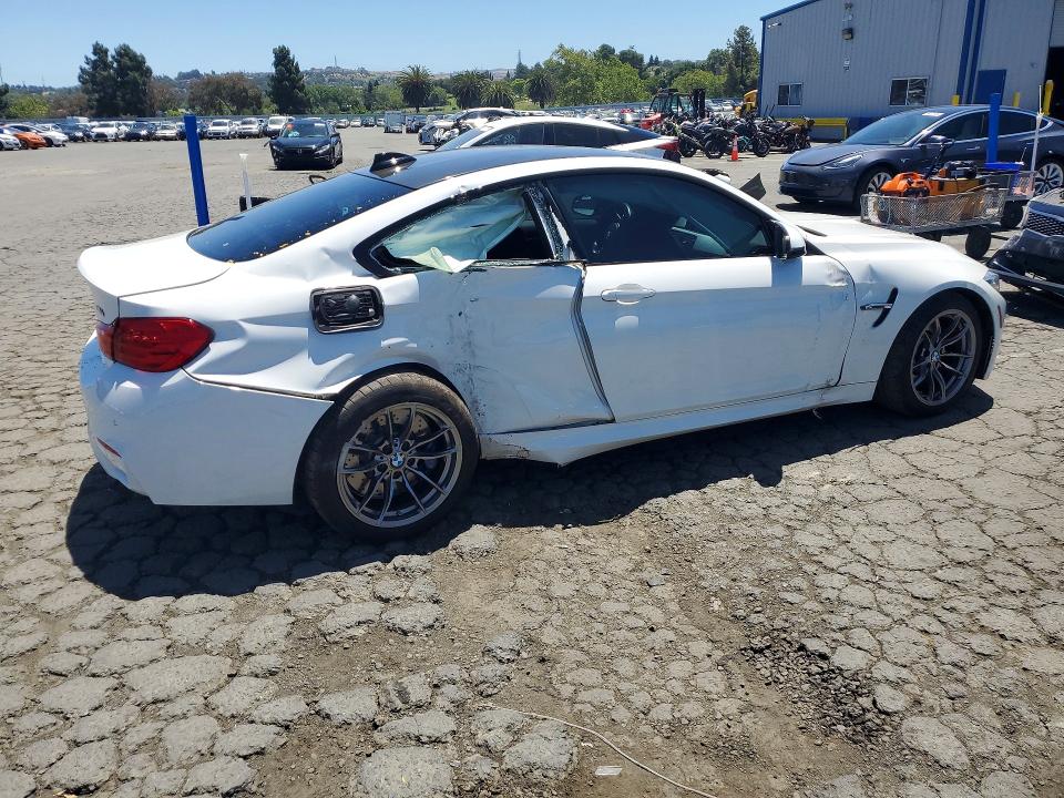 2015 BMW VIN WBS3R9C58FK330070 COPART salvage auction — SIDE, Ca - Non-Repairable Vehicle Cert, sold $12,900 on 2026-07-24 (photo 3)