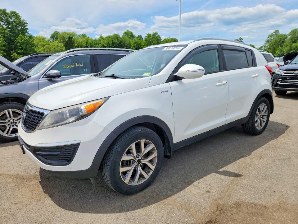 2014 Kia Sportage VIN KNDPBCAC7E7570885 COPART salvage auction — MINOR DENT/SCRATCHES, Vt - Certificate Of Title, sold $2,900 on 2026-07-07 (photo 1)