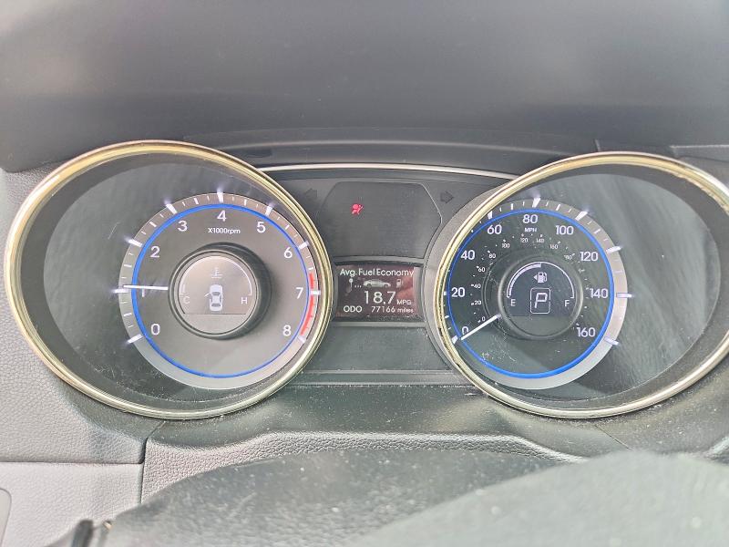 2013 Hyundai Sonata VIN 5NPEB4ACXDH721581 COPART salvage auction — FRONT END, Al - Cert Of Title-Salvage Title, sold $2,050 on 2026-07-13 (photo 9)