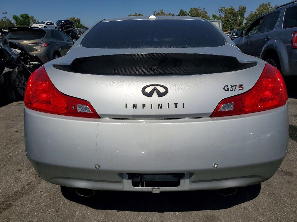 2012 Infiniti G VIN XN1CV6EK8CM422867 COPART salvage auction — ROOF, Ca - Salvage Certificate, sold $525 on 2026-07-09 (photo 6)