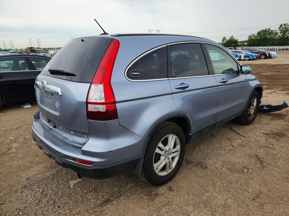 2010 Honda Cr-v VIN JHLRE3H73AC008446 COPART salvage auction — FRONT END, Il - Salvage Certificate, sold $300 on 2026-07-30 (photo 3)