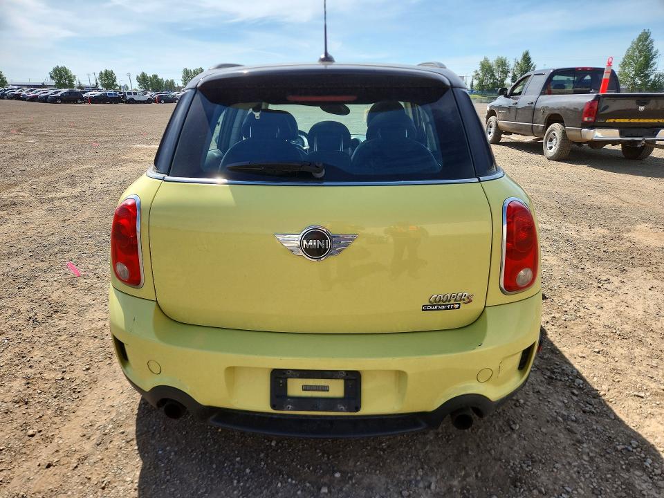 2012 Mini VIN WMWZC5C52CWM13698 COPART salvage auction — SIDE, Ab - Bos - Salvage, sold $750 on 2026-08-11 (photo 6)