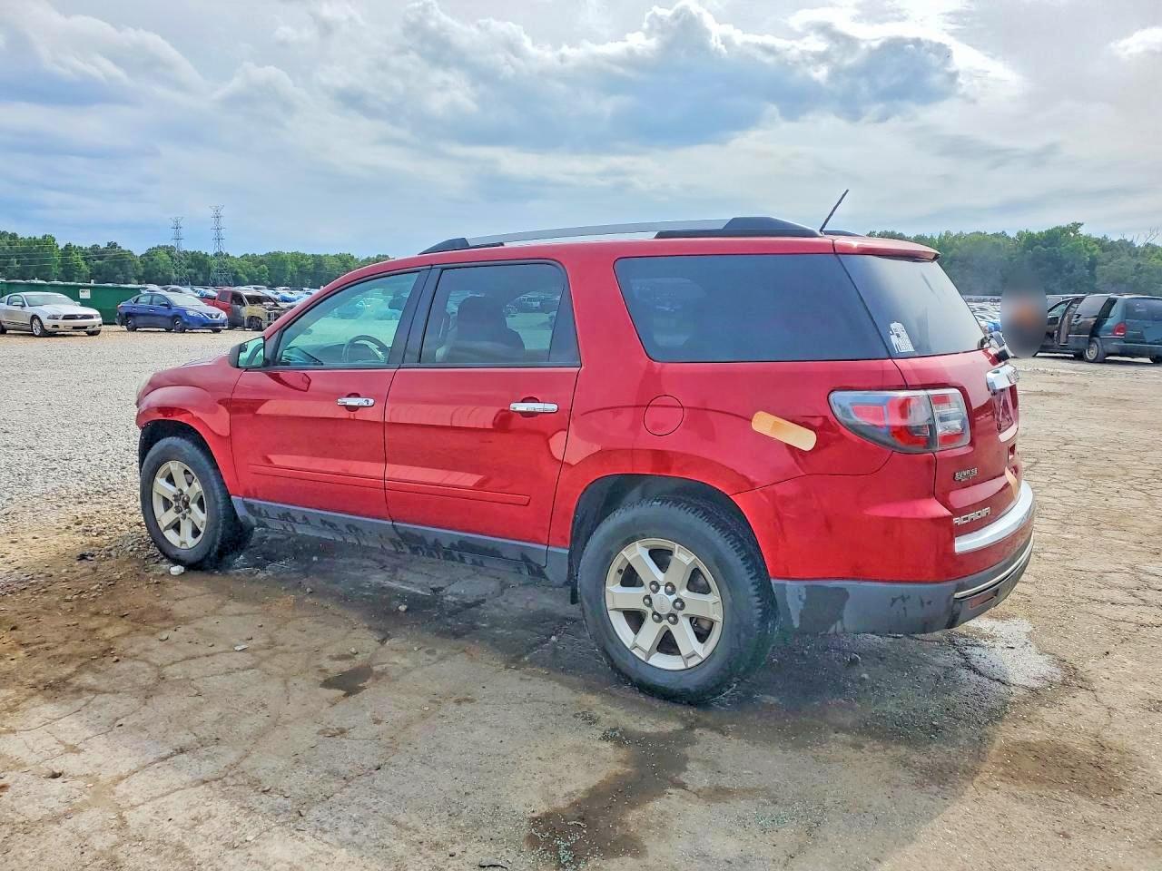 2014 GMC Acadia VIN 1GKKRPKD7EJ332305 COPART salvage auction — Front End, TN - SALVAGE CERTIFICATE, sold $1,400 on 2026-07-09 (photo 2)