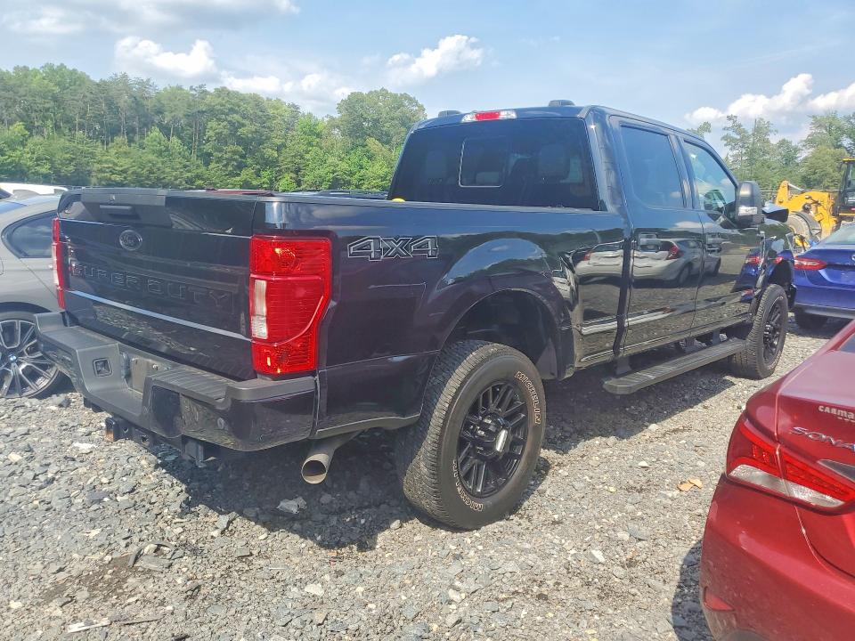 2022 Ford F250 VIN 1FT7W2BN9NEG30837 COPART salvage auction — FRONT END, Md - Cert Of Salvage > 75% Damage, sold $8,200 on 2026-07-28 (photo 3)