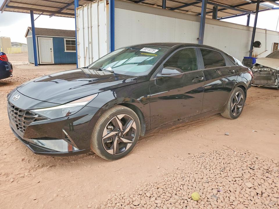 2022 Hyundai Elantra VIN KMHLN4AG5NU217265 COPART salvage auction — REAR END, AZ - CERT OF TITLE - SALVAGE, sold $3,900 on 2026-07-23 (photo 1)