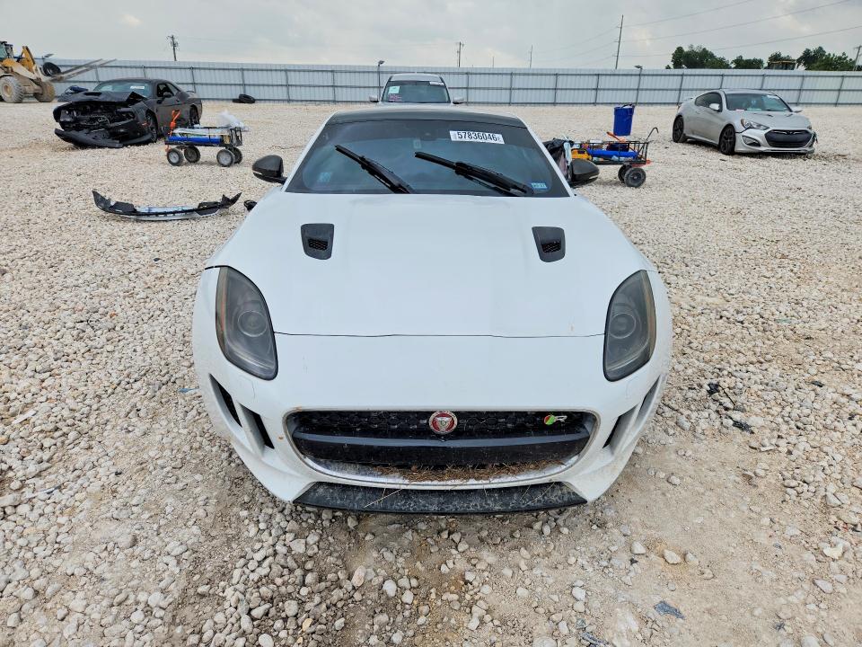 2016 Jaguar F-type VIN SAJWJ6DL5GMK34377 COPART salvage auction — WATER/FLOOD, Tx - Salvage Title-Flood Damage, sold $5,800 on 2026-07-23 (photo 5)