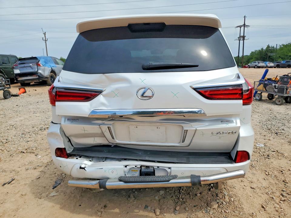 2018 Lexus Lx VIN JTJHY7AXXJ4262115 COPART salvage auction — REAR END, Nc - Certificate Of Title, sold $20,300 on 2026-07-27 (photo 6)