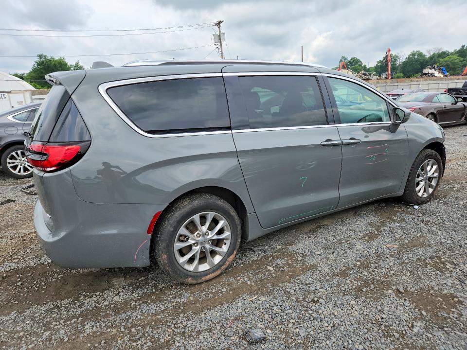2021 Chrysler Pacifica VIN 2C4RC3BG3MR566143 COPART salvage auction — FRONT END, Nj - Cert Of Title-Salvage, sold $9,200 on 2026-07-31 (photo 3)