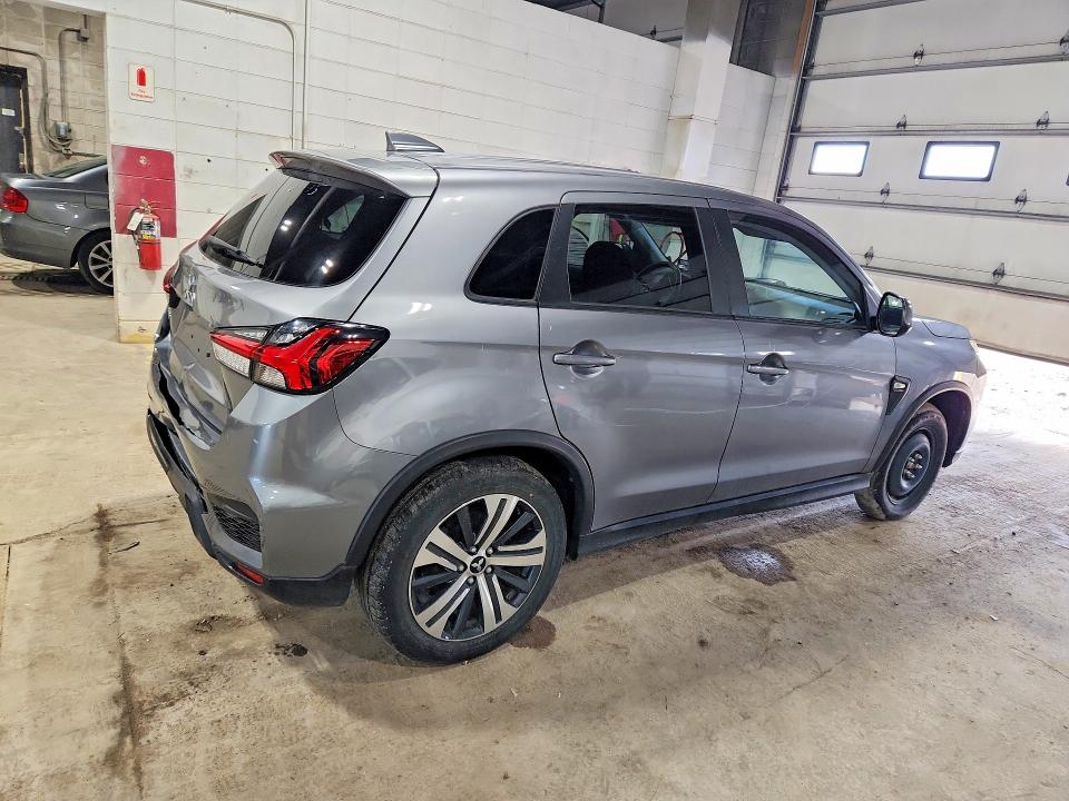 2021 Mitsubishi Outlander VIN JA4ARUAU8MU034635 COPART salvage auction — REAR END, Tx - Certificate Of Title, sold $7,100 on 2026-07-07 (photo 3)