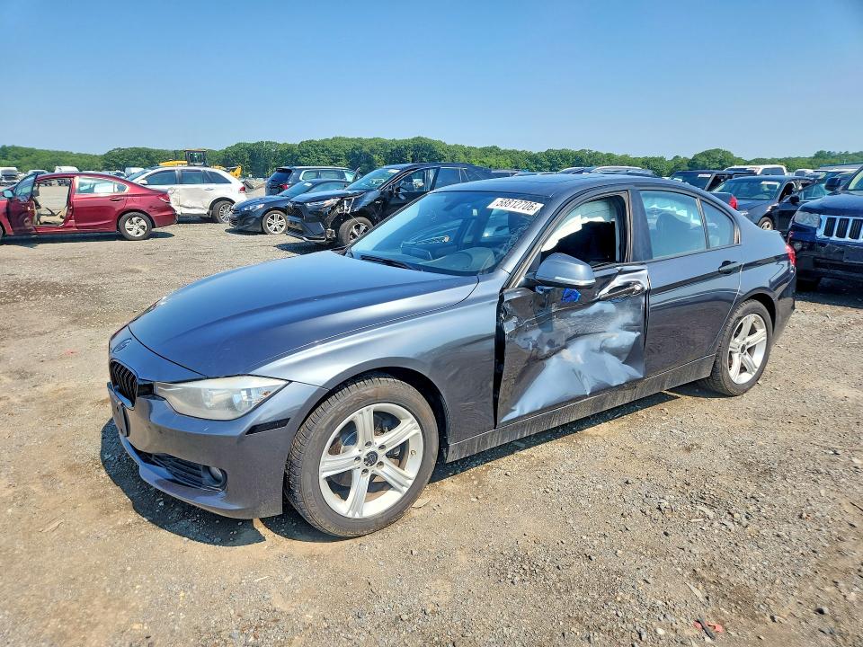 2015 BMW 3er VIN WBA3C3C59FK202035 COPART salvage auction — SIDE, Ma - Cert Of Title-Reconstrctd Coll, sold $725 on 2026-07-15 (photo 1)