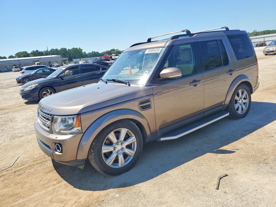 2016 Land rover VIN SALAG2V65GA796573 COPART salvage auction — MINOR DENT/SCRATCHES, Nj - Certificate Of Title, sold $500 on 2026-07-27 (photo 1)