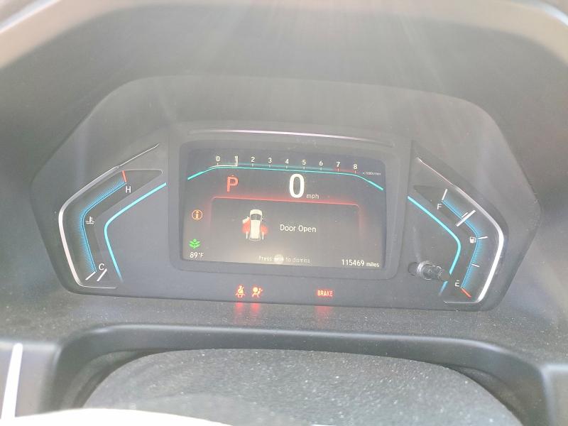 2019 Honda Odyssey VIN 5FNRL6H79KB006998 COPART salvage auction — REAR END, Co - Public - Salvage Title, sold $275 on 2026-07-28 (photo 9)