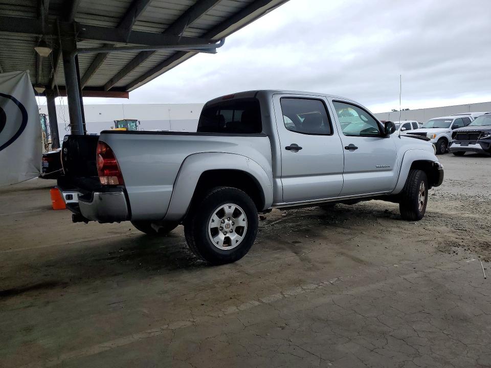 2005 Toyota Tacoma VIN 5TELU42N65Z037076 COPART salvage auction — FRONT END, Ca - Salvage Certificate, sold $3,800 on 2026-07-28 (photo 3)