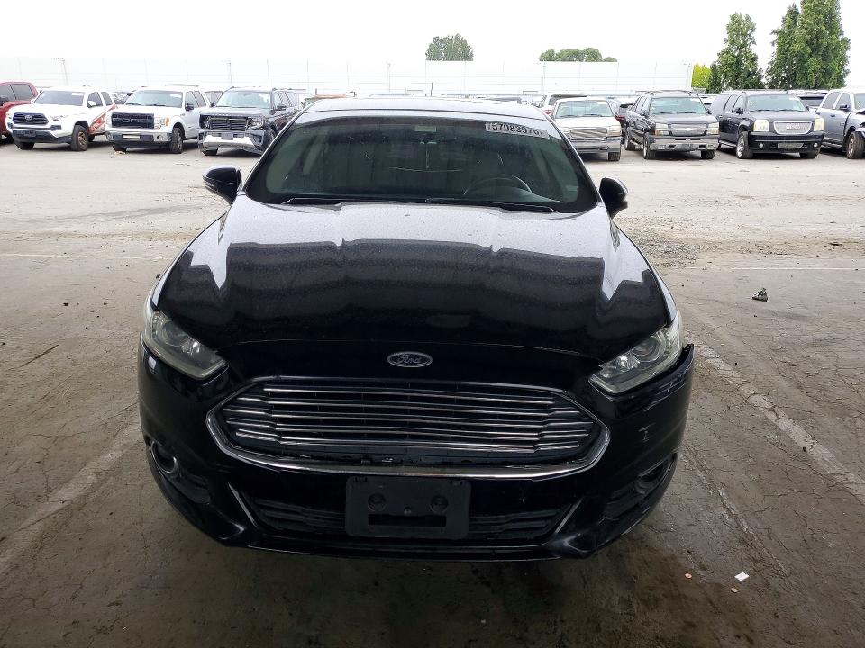 2016 Ford Fusion VIN 3FA6P0PU9GR229033 COPART salvage auction — REAR END, Ca - Salvage Certificate, sold $450 on 2026-07-02 (photo 5)