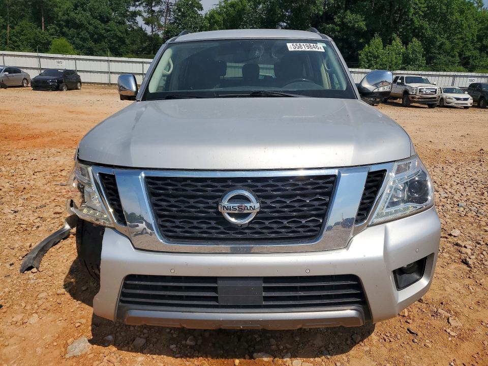 2020 Nissan Armada VIN JN8AY2NC6LX516228 COPART salvage auction — FRONT END, NC - SALVAGE CERTIFICATE OF TITLE, sold $1,150 on 2026-07-27 (photo 5)
