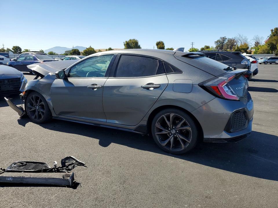 2017 Honda Civic VIN SHHFK7H45HU420577 COPART salvage auction — FRONT END, CA - SALVAGE CERTIFICATE, sold $425 on 2026-07-13 (photo 2)