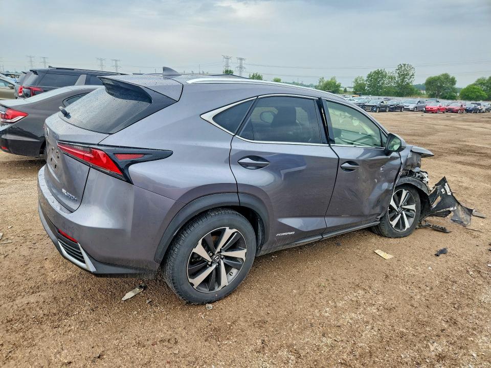 2020 Lexus VIN JTJGJRDZ4L5004890 COPART salvage auction — FRONT END, Il - Salvage Certificate, sold $9,100 on 2026-07-14 (photo 3)