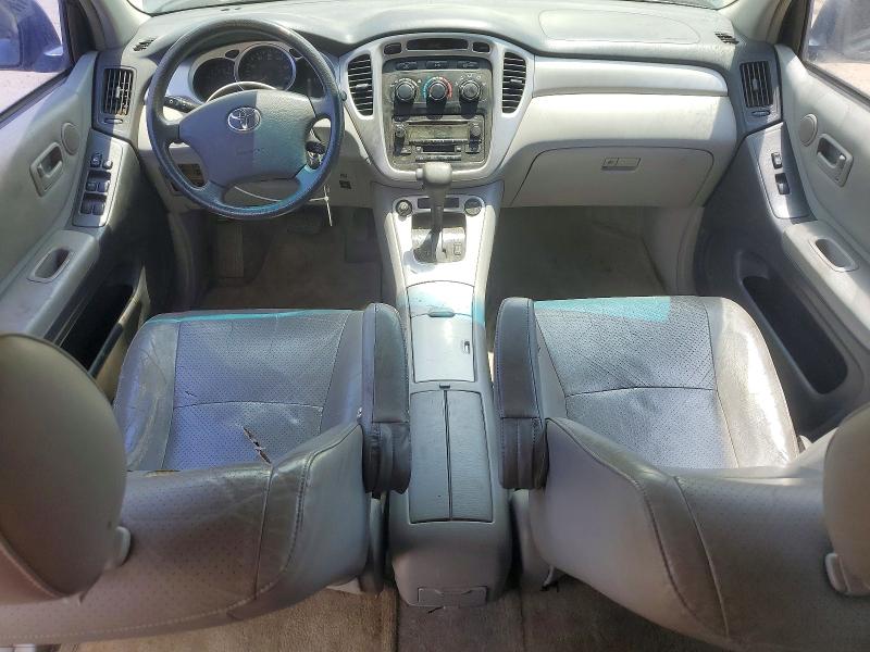 2004 Toyota Highlander VIN JTEGP21A640017125 COPART salvage auction — FRONT END, Sc - Cert Of Title-Salvage, sold $800 on 2026-07-17 (photo 8)
