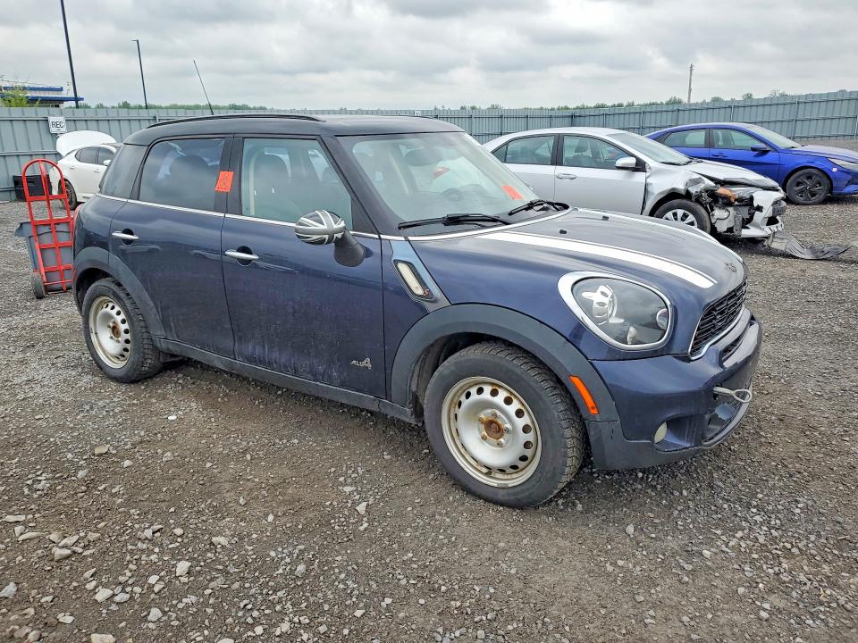 2014 Mini Cooper VIN WMWZC5C53EWP37830 COPART salvage auction — FRONT END, On - Permit No Brand - Unfit, sold $275 on 2026-07-02 (photo 4)