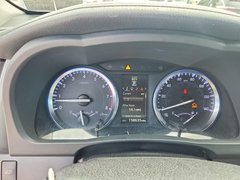 2014 Toyota Highlander VIN 5TDJKRFH6ES040118 COPART salvage auction — UNDERCARRIAGE, Oh - Certificate Of Title (P), sold $7,500 on 2026-07-21 (photo 9)