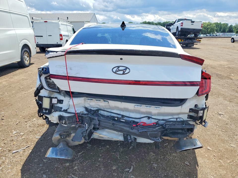 2022 Hyundai VIN 5NPEK4JC3NH141283 COPART salvage auction — REAR END, Oh - Cert Of Title-Salvage, sold $6,800 on 2026-07-16 (photo 6)