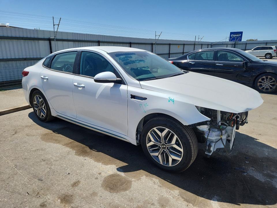 2020 Kia Optima VIN KNAGU4LE4L5037235 COPART salvage auction — FRONT END, Ca - Salvage Certificate, sold $2,350 on 2026-07-10 (photo 4)