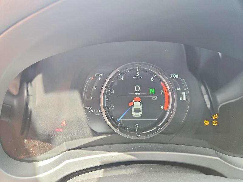 2023 Lexus Is VIN JTHGZ1B25P5062322 COPART salvage auction — FRONT END, LA - CERT OF TITLE-SALVAGE, sold $11,800 on 2026-08-29 (photo 9)