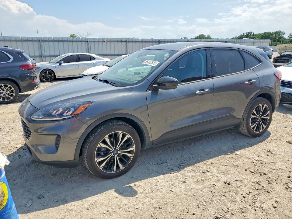 2021 Ford Escape VIN 1FMCU9BZ4MUB19861 COPART salvage auction — HAIL, Ks - Cert Of Title-Salvage, sold $8,500 on 2026-07-30 (photo 1)