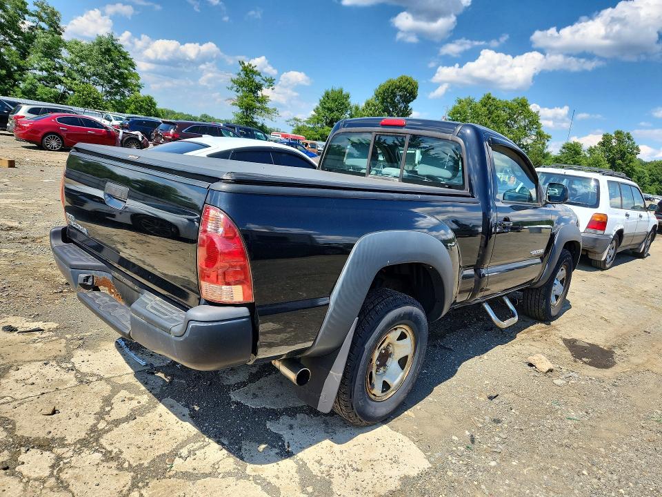 2008 Toyota Tacoma VIN 5TEPX42N88Z572780 COPART salvage auction — MINOR DENT/SCRATCHES, NJ - CERTIFICATE OF TITLE (P), sold $5,200 on 2026-07-28 (photo 3)