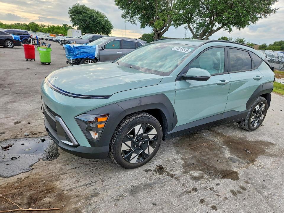 2024 Hyundai Kona VIN KM8HB3AB2RU118082 COPART salvage auction — REAR END, Fl - Certificate Of Destruction, sold $7,800 on 2026-07-16 (photo 1)