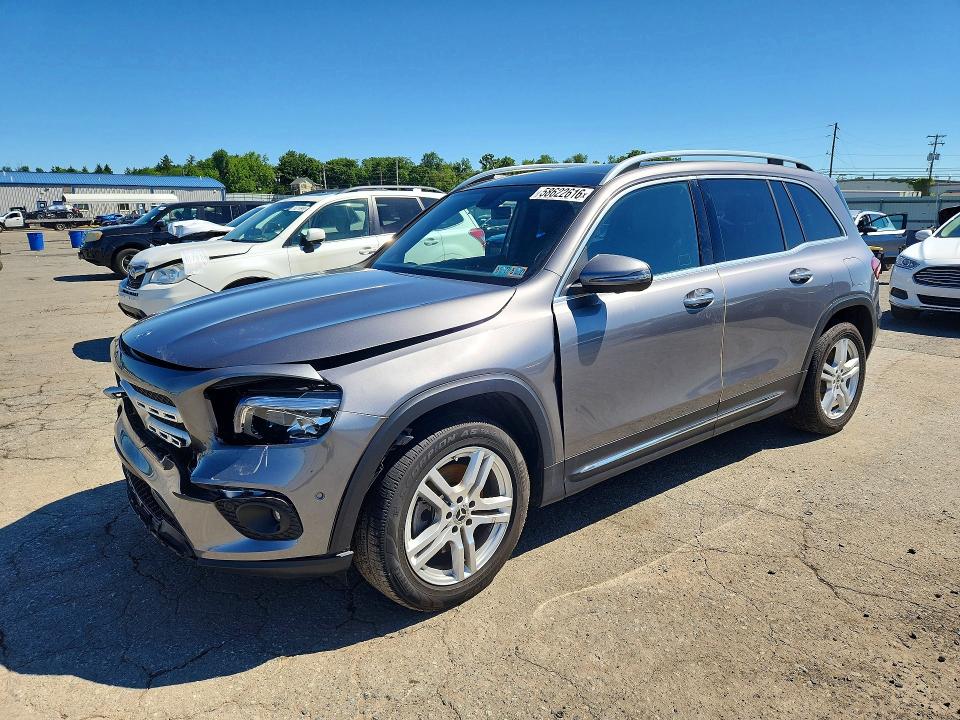 2020 Mercedes-benz Glb VIN W1N4M4HB2LW044854 COPART salvage auction — FRONT END, Pa - Certificate Of Salvage, sold $11,300 on 2026-07-07 (photo 1)