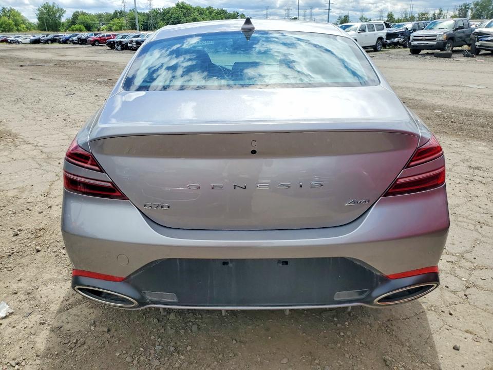 2026 Genesis G70 VIN KMTG64SC2TU165770 COPART salvage auction — FRONT END, SC - DEALER ONLY CLEAN TITLE (P), sold $13,900 on 2026-07-17 (photo 6)