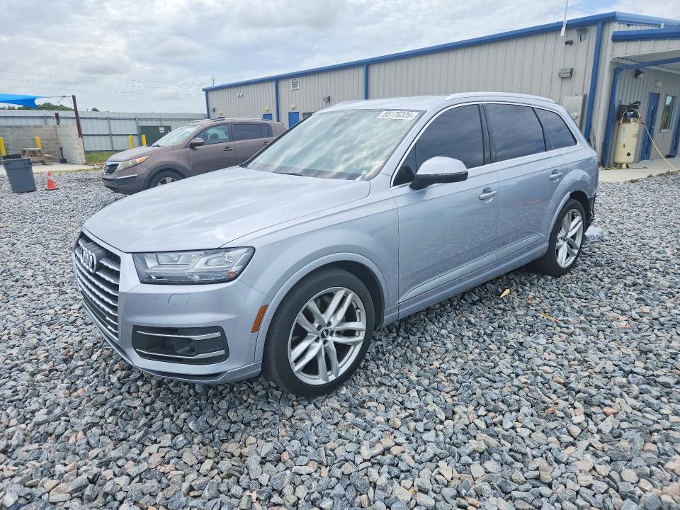 2018 Audi VIN WA1VAAF72JD006285 COPART salvage auction — REAR END, Fl - Cert Of Title Slvg Rebuildable, sold $7,100 on 2026-07-31 (photo 1)