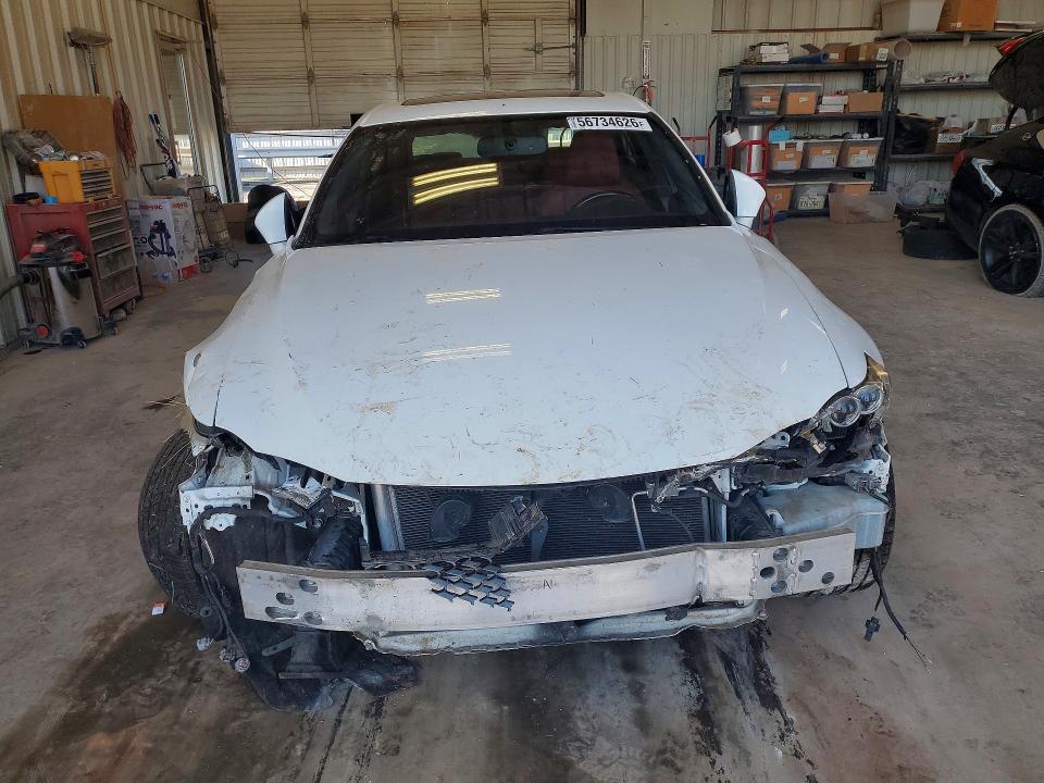 2015 Lexus Is VIN JTHBF1D28F5080490 COPART salvage auction — ROLLOVER, Tx - Salvage Vehicle Title, sold $650 on 2026-07-10 (photo 5)