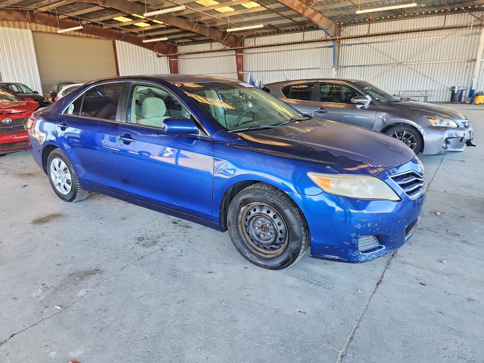 2010 Toyota Camry VIN 4T1BF3EKXAU558219 COPART salvage auction — FRONT END, Ca - Salvage Certificate, sold $625 on 2026-07-09 (photo 4)