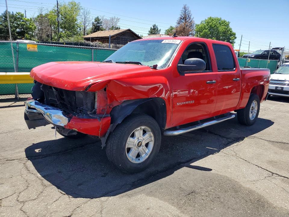 2011 Chevrolet Silverado VIN 3GCPKSE30BG265040 COPART salvage auction — FRONT END, Co - Public - Salvage Title, sold $1,200 on 2026-07-09 (photo 1)